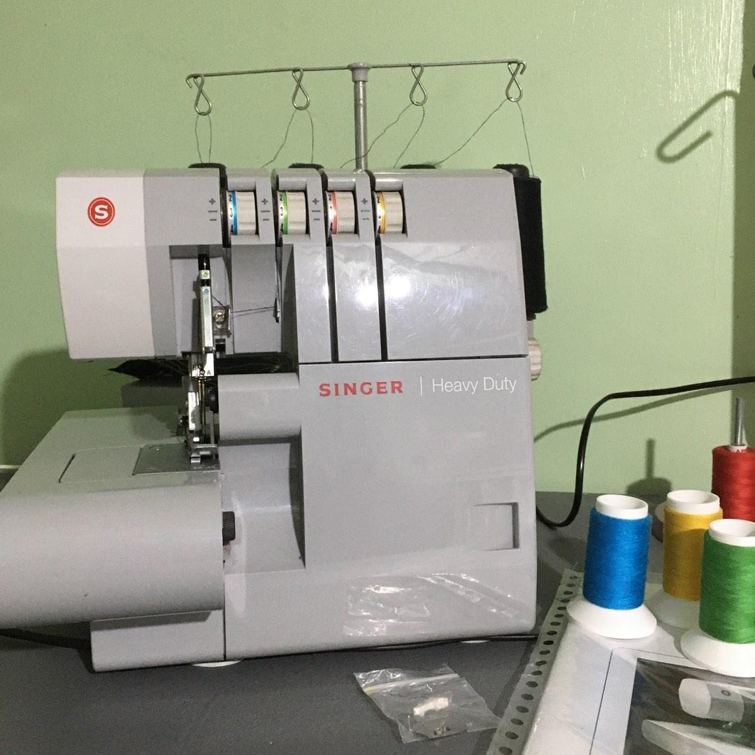 Singer Overlock Sewing machine 14HD854 Edging Portable Heavyduty with ...