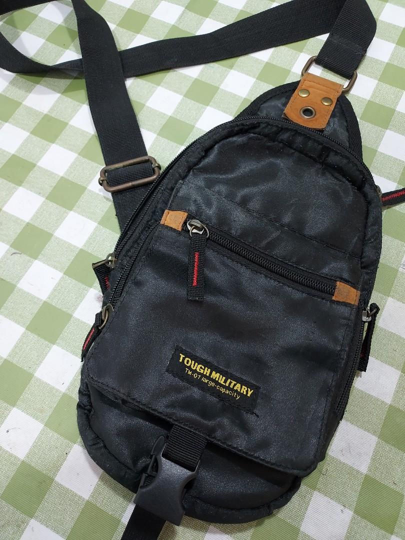 Tough army sling hot sale bag