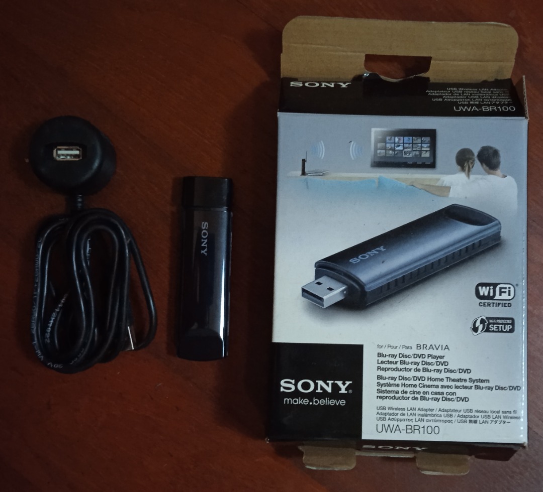 Sony Bravia USB wireless LAN adaptor UWABR100 (not sure if still can