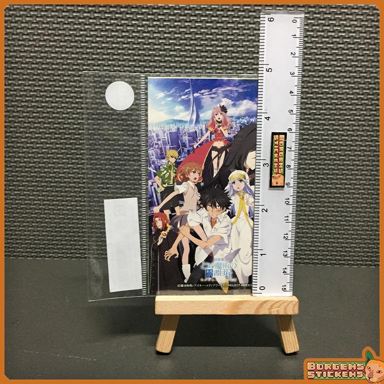 Sticker set - To Aru Majutsu no Index [authentic], Hobbies & Toys ...