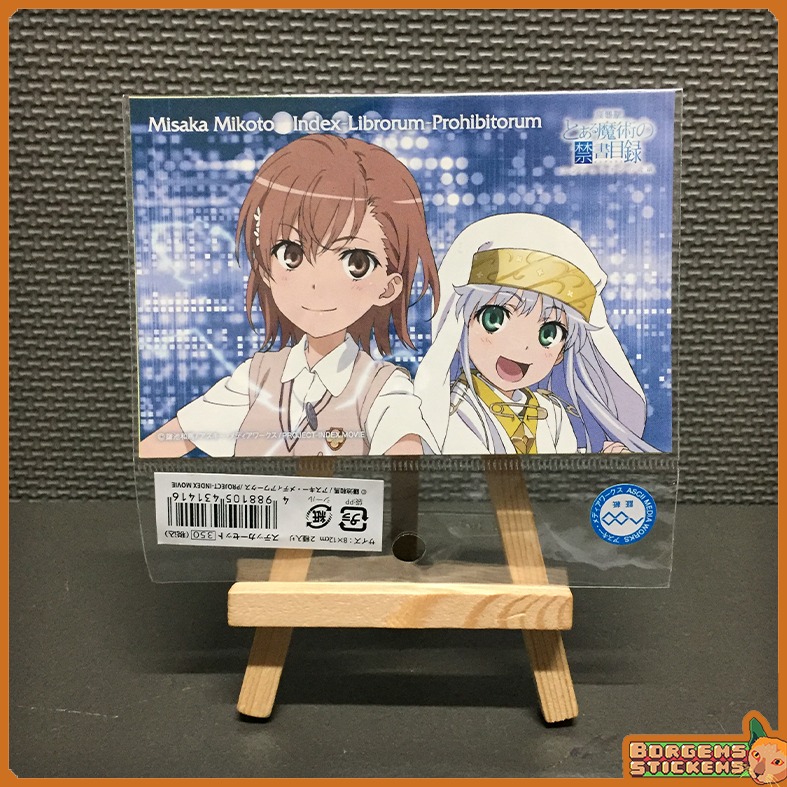 Sticker set - To Aru Majutsu no Index [authentic], Hobbies & Toys ...