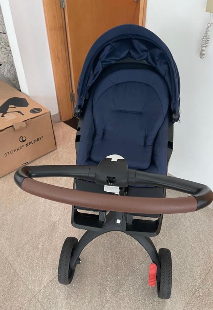 Stokke xplory v6 deep top blue