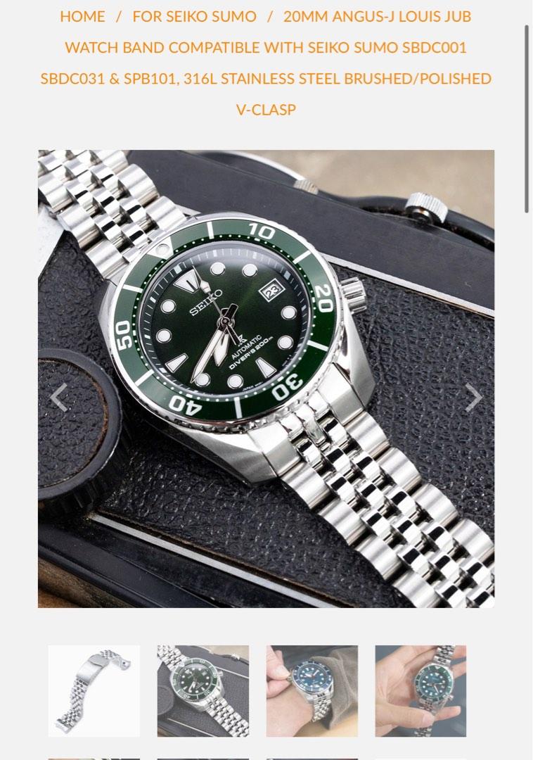 Seiko sumo discount jubilee bracelet