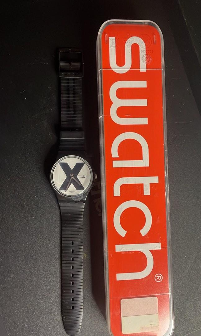 Swatch XX - Rated Black New Gent, Men's Fashion, Watches