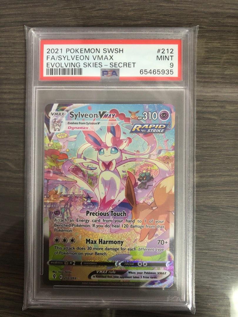 Sylveon Vmax Alt Art PSA 9, Hobbies & Toys, Toys & Games on Carousell