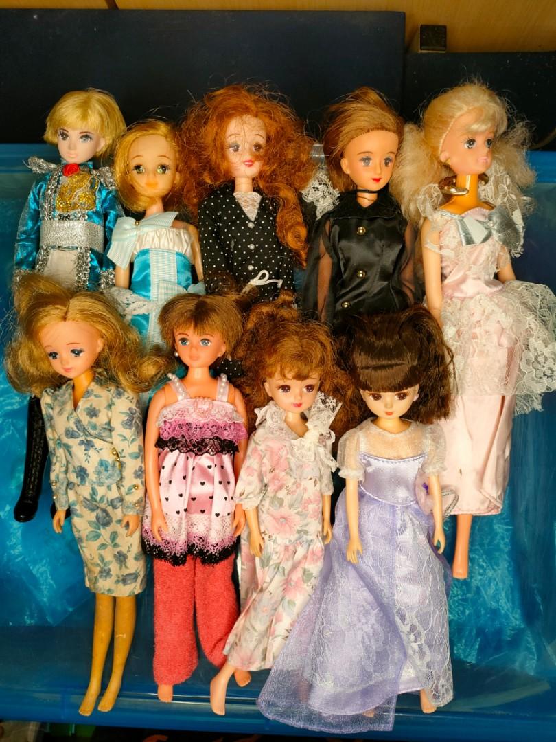 TAKARA TOMMY BARBIE KEN LICCA CHAN JENNY DOLL