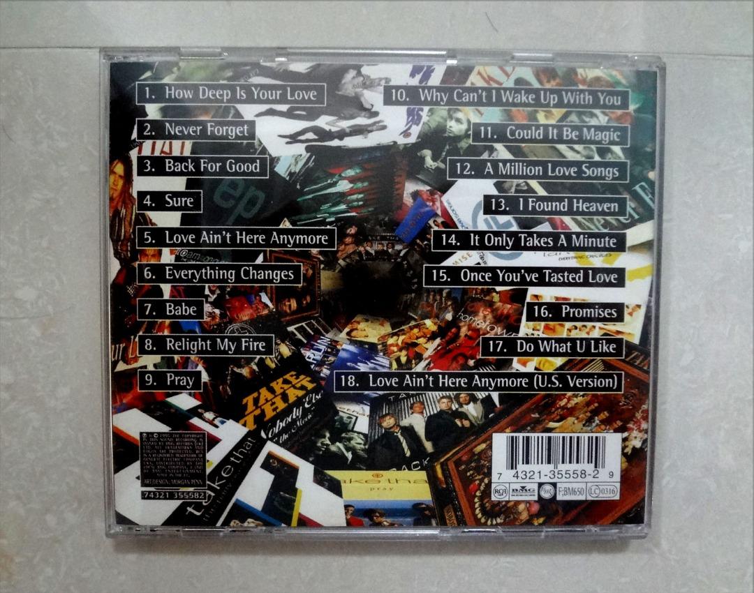 Take That CD Greatest Hits, Hobbies & Toys, Music & Media, CDs & DVDs ...