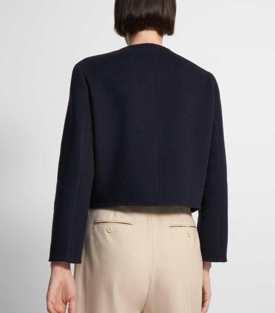 Theory cropped jacket new arrivals