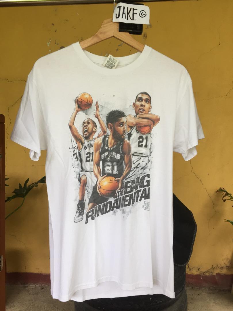 Vintage tim duncan shirt sales