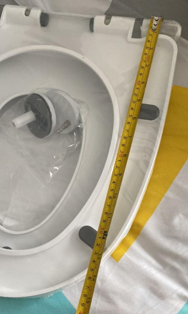 Toilet seat cover with integrated child seat, Furniture & Home Living