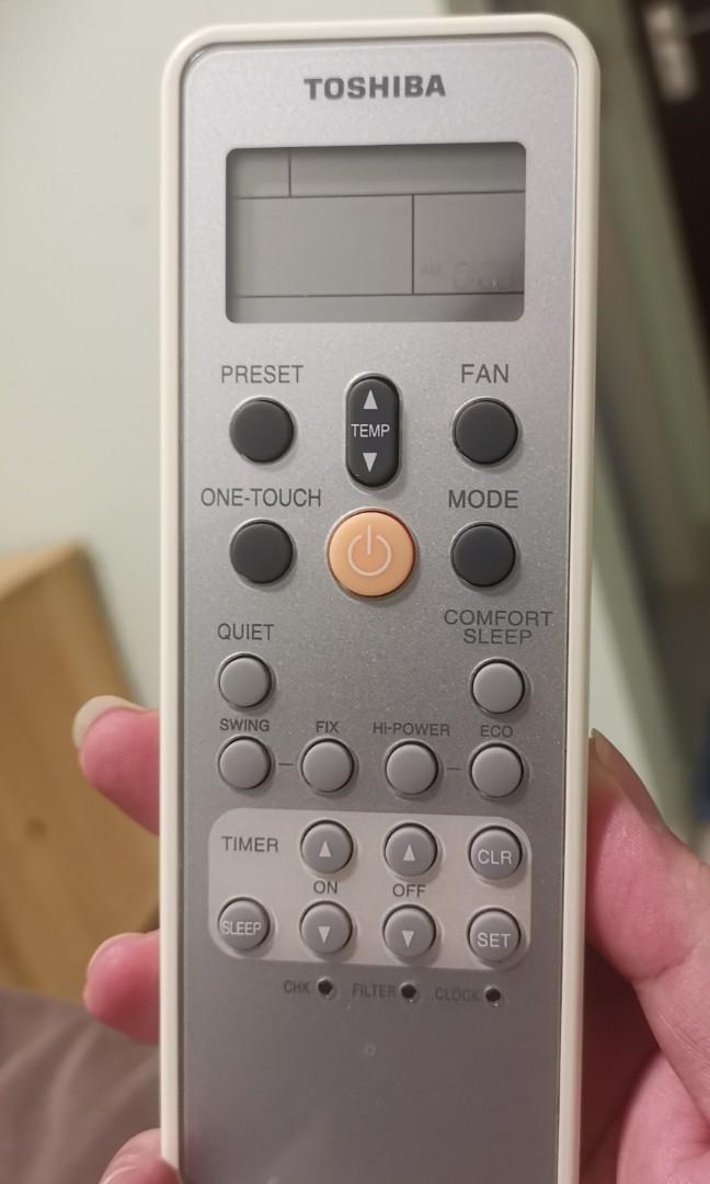 Toshiba Aircon Remote control, TV & Home Appliances, Air Conditioners