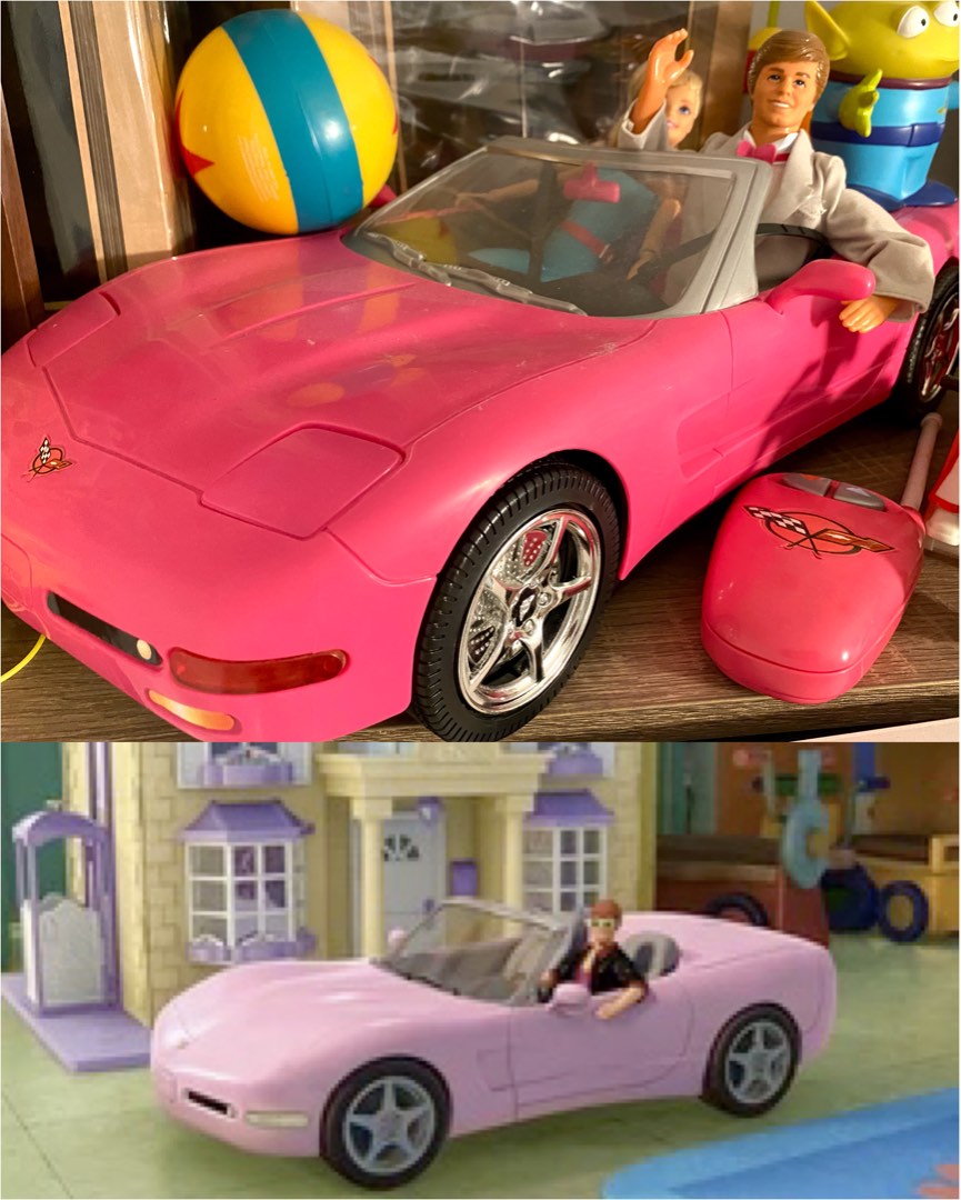 Toy story online barbie car