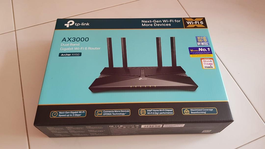 Tp Link Router AX3000 Brand New, Computers & Tech, Parts & Accessories ...