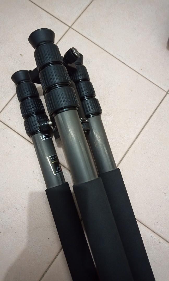 Tripod, carbonfiber, one leg removeab as monopod,15kg, Photography