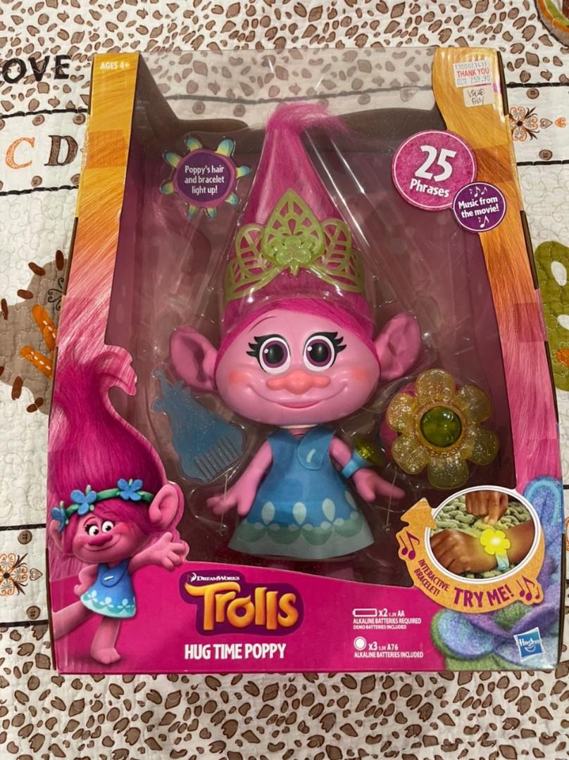 Trolls - Hug Time Poppy, Hobbies & Toys, Toys & Games on Carousell