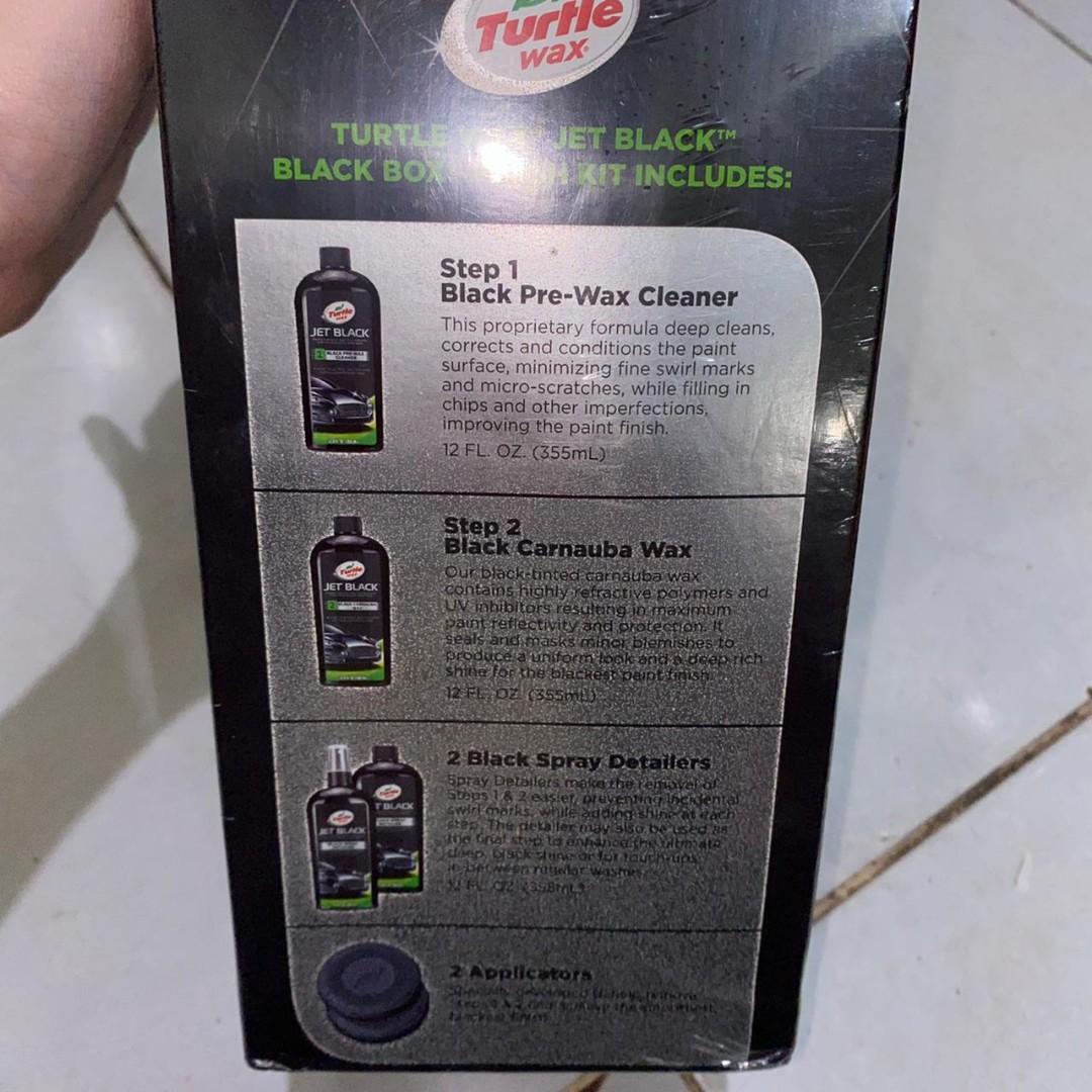 Turtle Wax Jet Black Box Kit, Aksesoris Mobil di Carousell