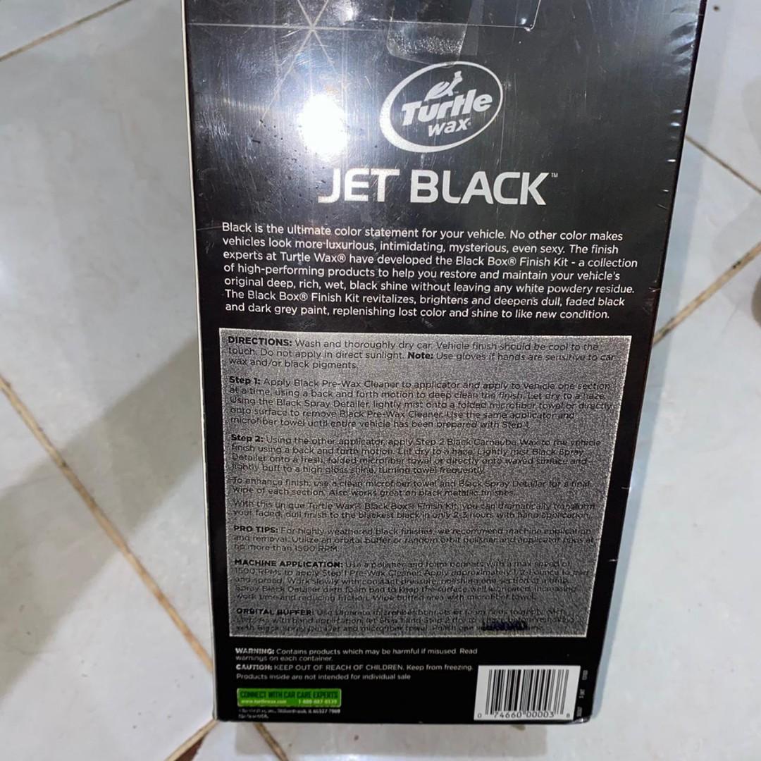 Turtle Wax Jet Black Box Kit, Aksesoris Mobil di Carousell