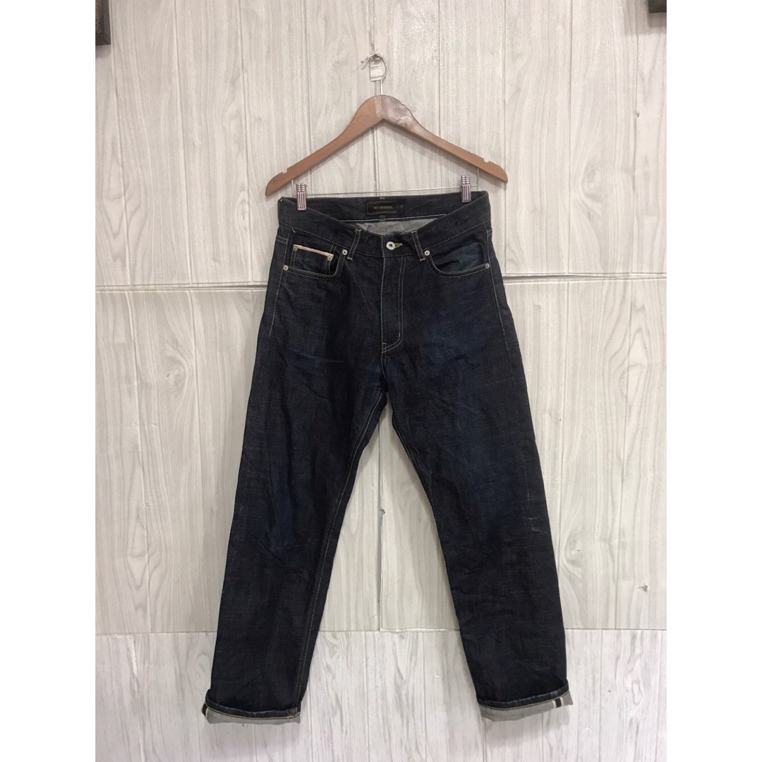 Uniform Experiment Raw Selvedge Denim, Men's Fashion, Bottoms, Jeans on ...