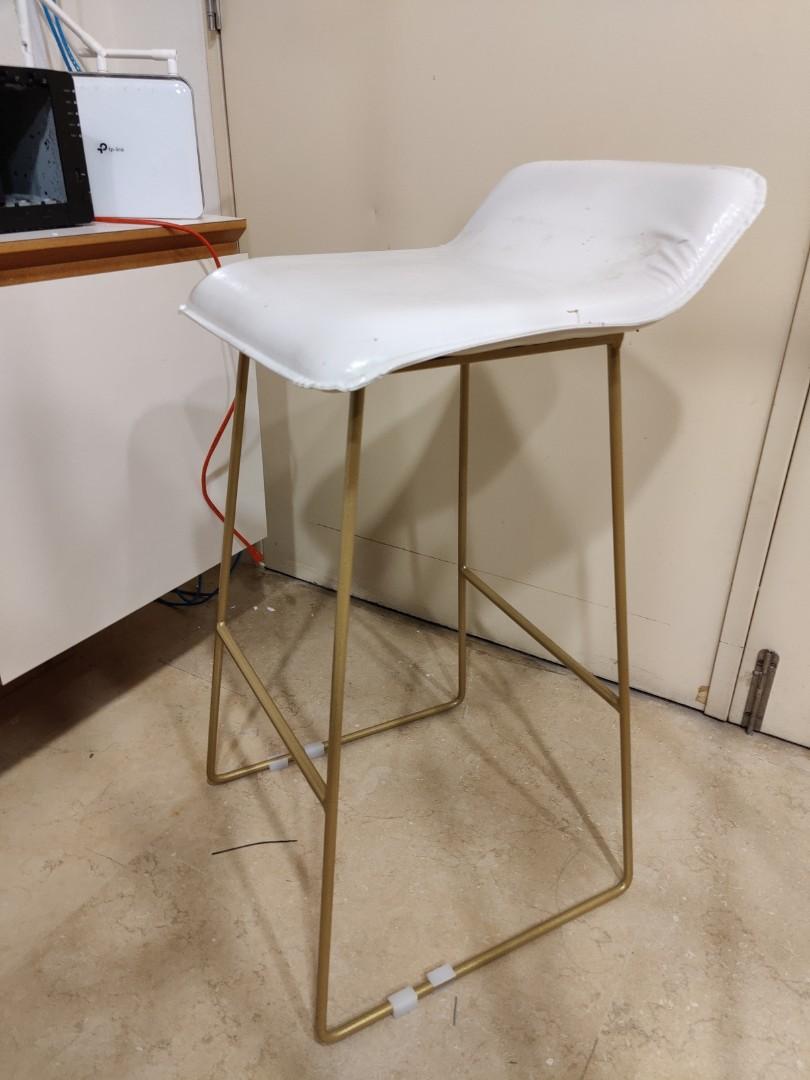 Used Bar Stool, Furniture & Home Living, Furniture, Chairs on Carousell
