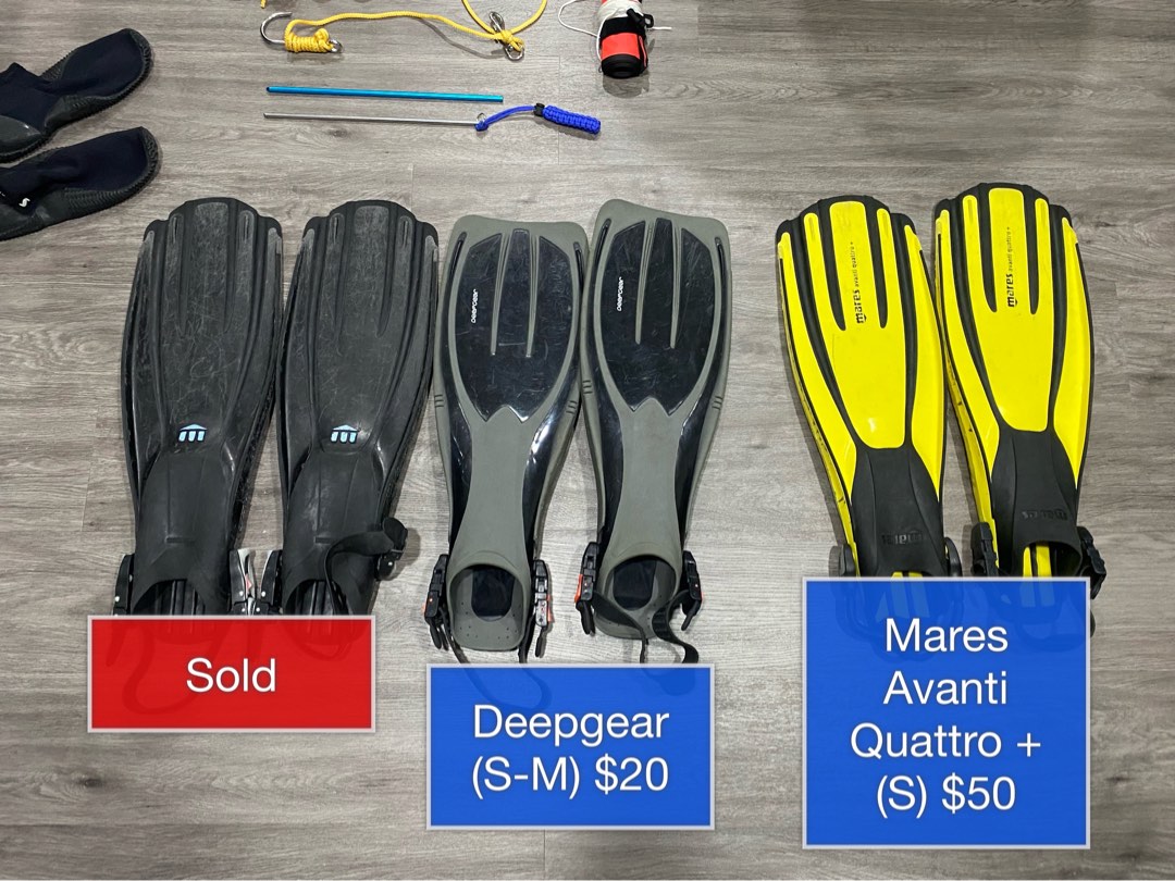 Used Scuba Diving Gears (Mares, Scubapro, Aqualung, Xfers, Halcyon, BCD