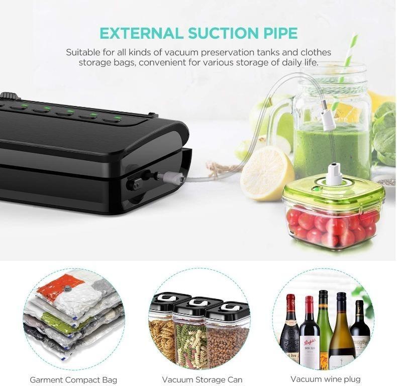 Vacuum Sealer Machine, ABOX V63 Food Vacuum Air Sealing System for Food