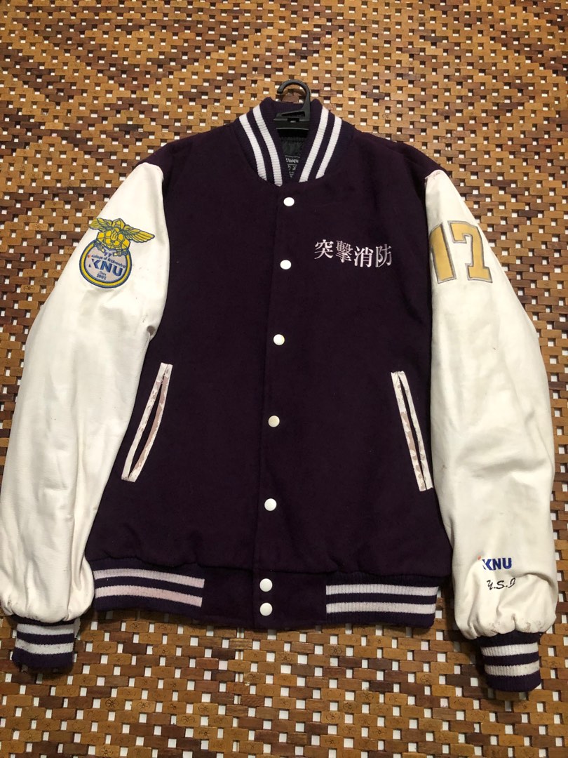 Varsity Jacket (korea), Men's Fashion, Coats, Jackets and Outerwear on