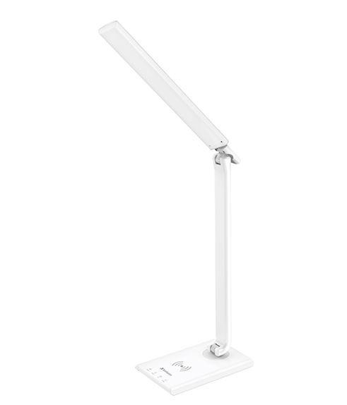 Verbatim led desk lamp outlet with wireless charging 10w