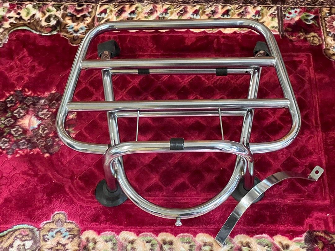 Vespa LX front luggage rack, Motorcycles, Motorcycle Accessories on