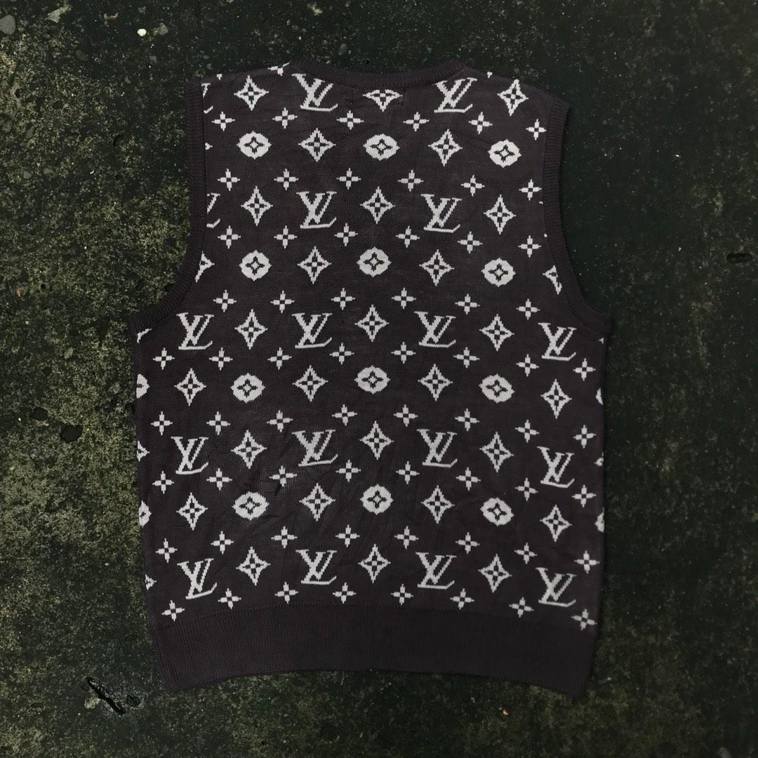 Louis Vuitton Knit & Leather Vest – hk-vintage