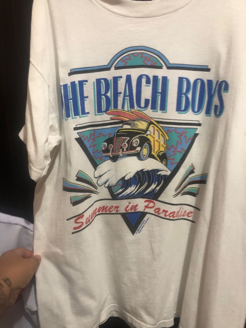 The Beach Boys Band Tee, Old School Vintage Band Tee, Vintage Retro Graphic  Shirt - Cherrycatshop