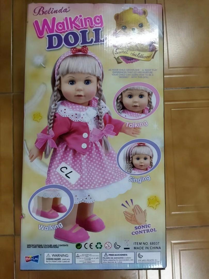 Belinda hot sale walking doll