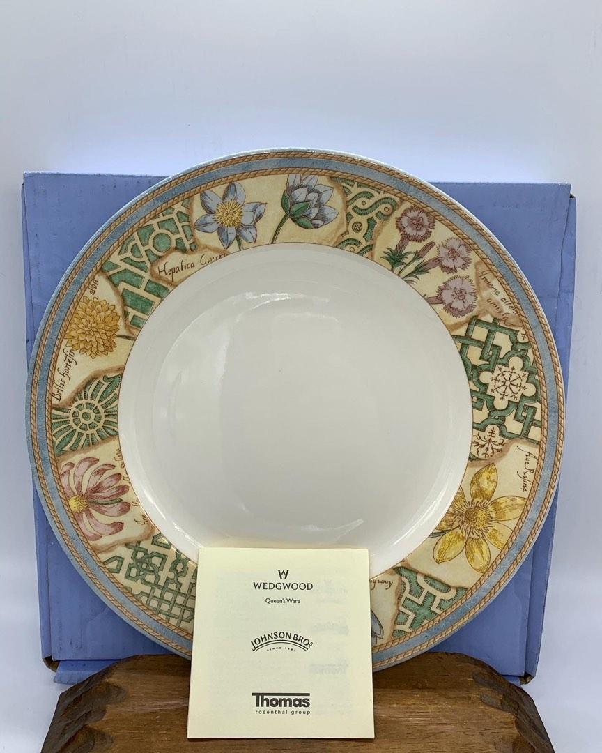 Wedgwood Festivity Ivory Plate and Garden Maze Plate, Furniture & Home ...
