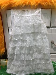 White Dress/ dress putih anak hotshot bukan gingersnaps zara