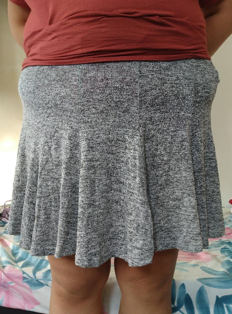 Gray skirt sale forever 21