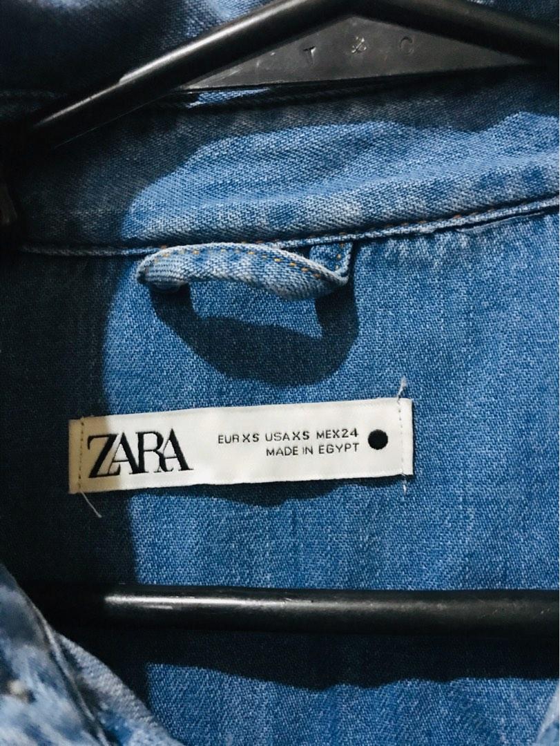 Zara Denim, Women's Fashion, Tops, Others Tops on Carousell