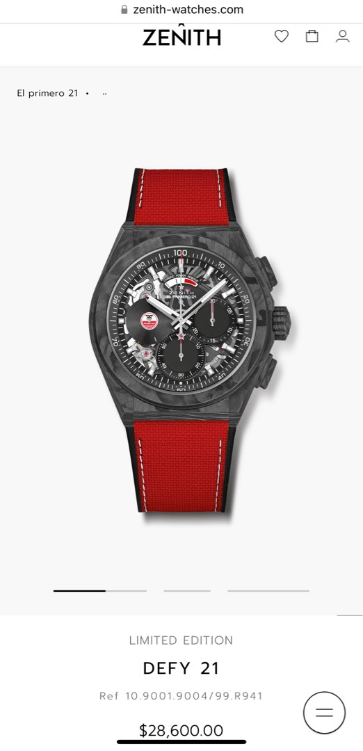 Carl clearance cox zenith