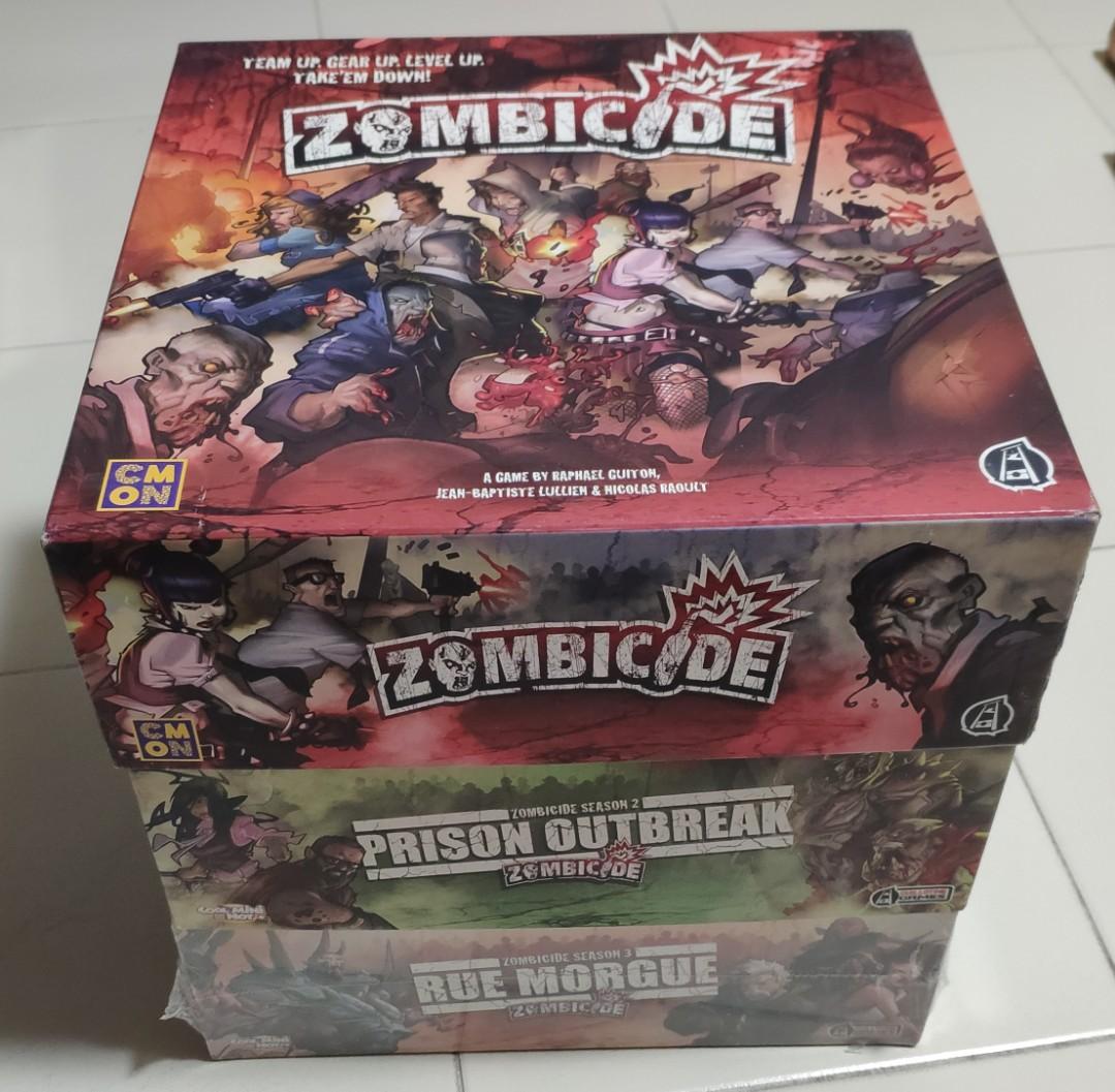 Zombicide Invader Comic Book Plus Promos Kickstarter Board Game