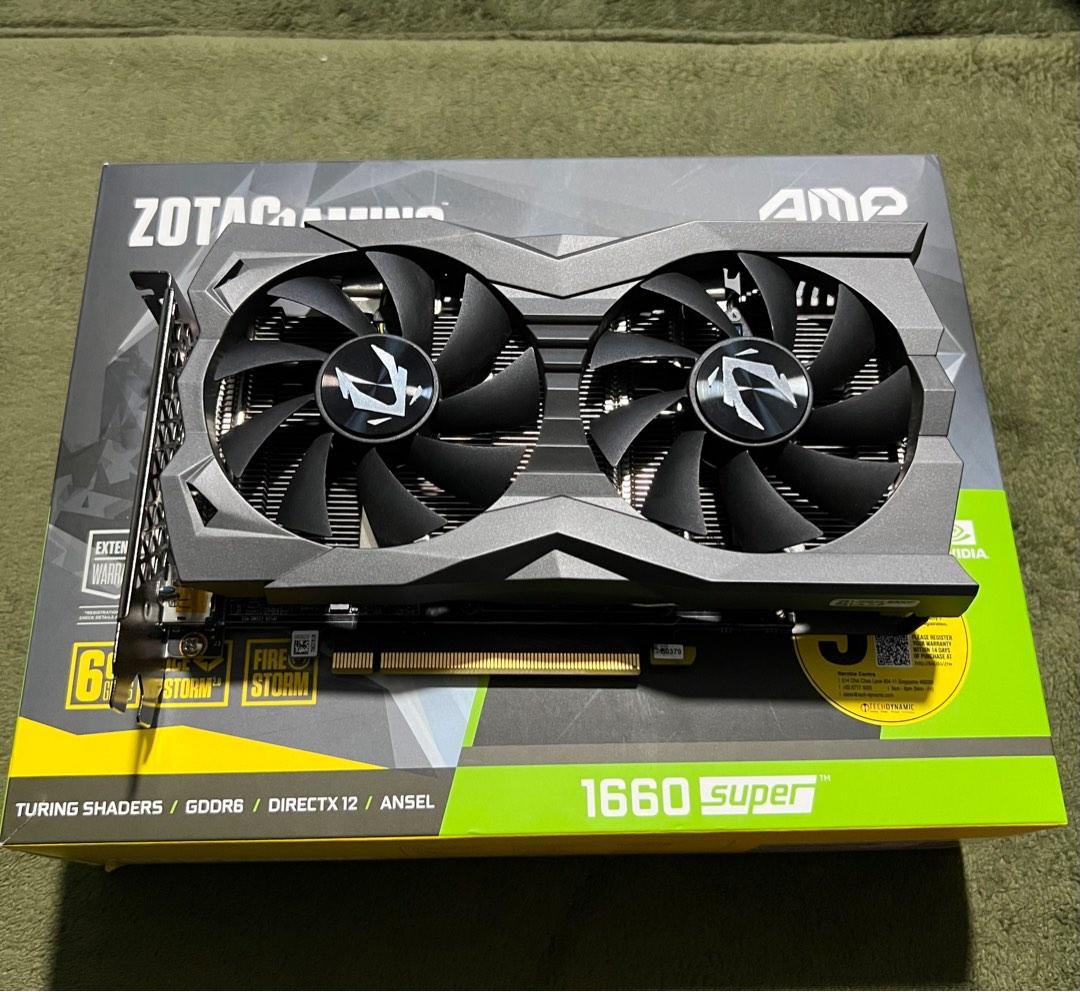 Gtx 1660 hotsell super zotac amp