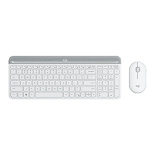 100% Brand New 🌟 Hong Kong Version In-Store Stock ⭐Logitech - MK470 Slim Wireless Keyboard and Mouse Combo (English Version - White)64214780019971110