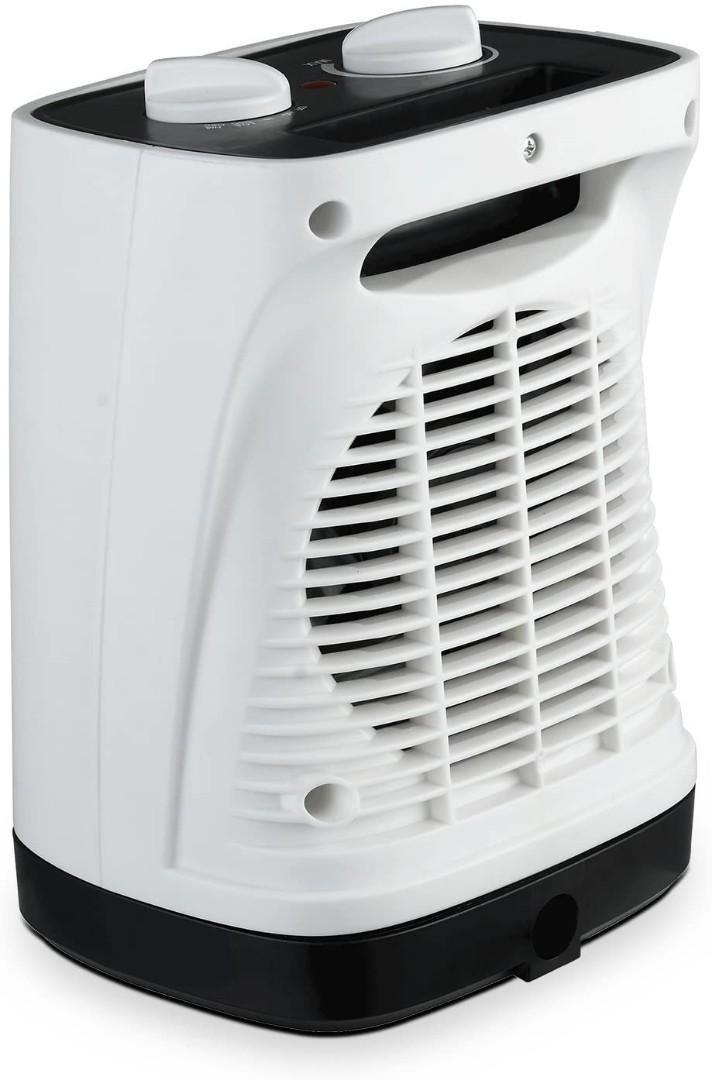 2000W Mini Ceramic Fan Heater with Automatic Oscillation, Free Delivery