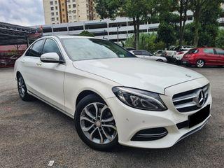 2015 Mercedes-Benz C200 2.0 Avantgarde Sedan [ONE OWNER][MILEAGE 53K KM ONLY ][2 YEAR CAR WARRANTY]