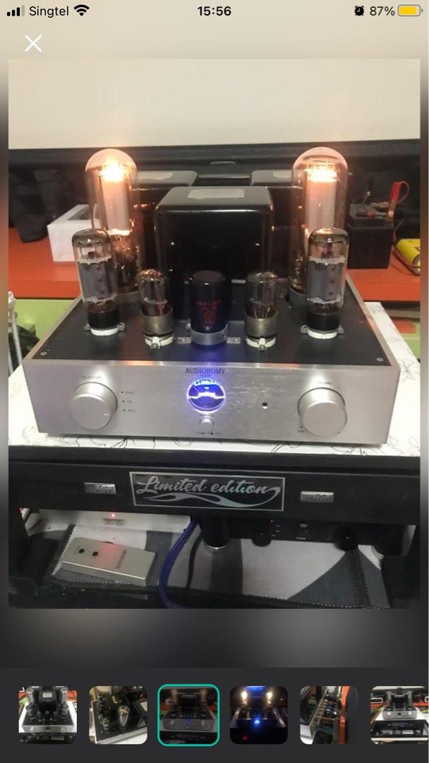 845/211 audioromy 838 single ended class a power amp with volume