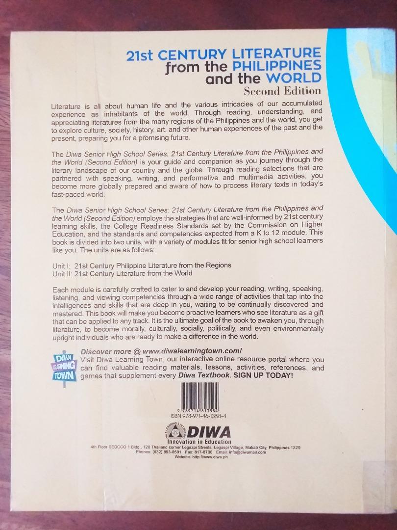 21st Century Literature from the Philippines and the World Second