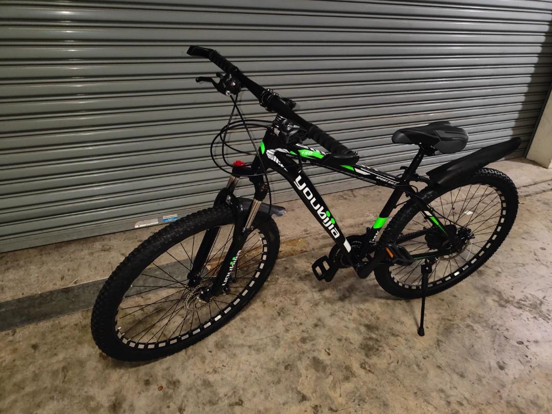 27.5inch aluminum frame mountain bike. shimano gear 21speed. disc brake