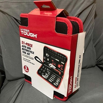 Hyper Tough Ht 51 Piece Auto And Motorcycle Tool Kit