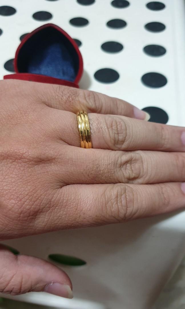 750 18k gold Piaget 1995 ring sz16 56