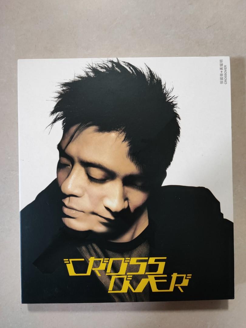 レスリーチャン 張國榮、黄耀明　CROSS OVER CD 90%new 張國榮Leslie Cheung 黃耀明Cross Over CD (AVEP) / 隨碟