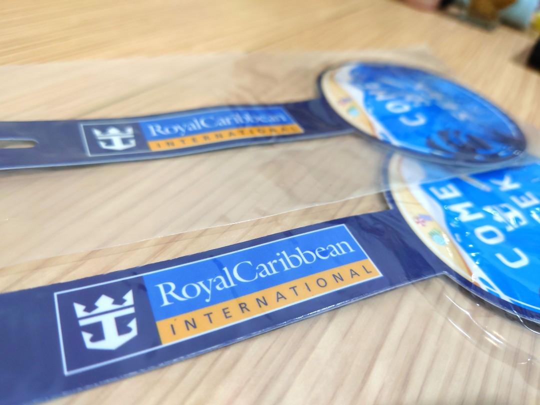 皇家加勒比海郵輪行李吊牌姓名吊牌, 家具及居家用品, 戶外家具在旋轉拍賣