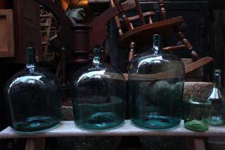 蒸餾瓶 古玻璃瓶