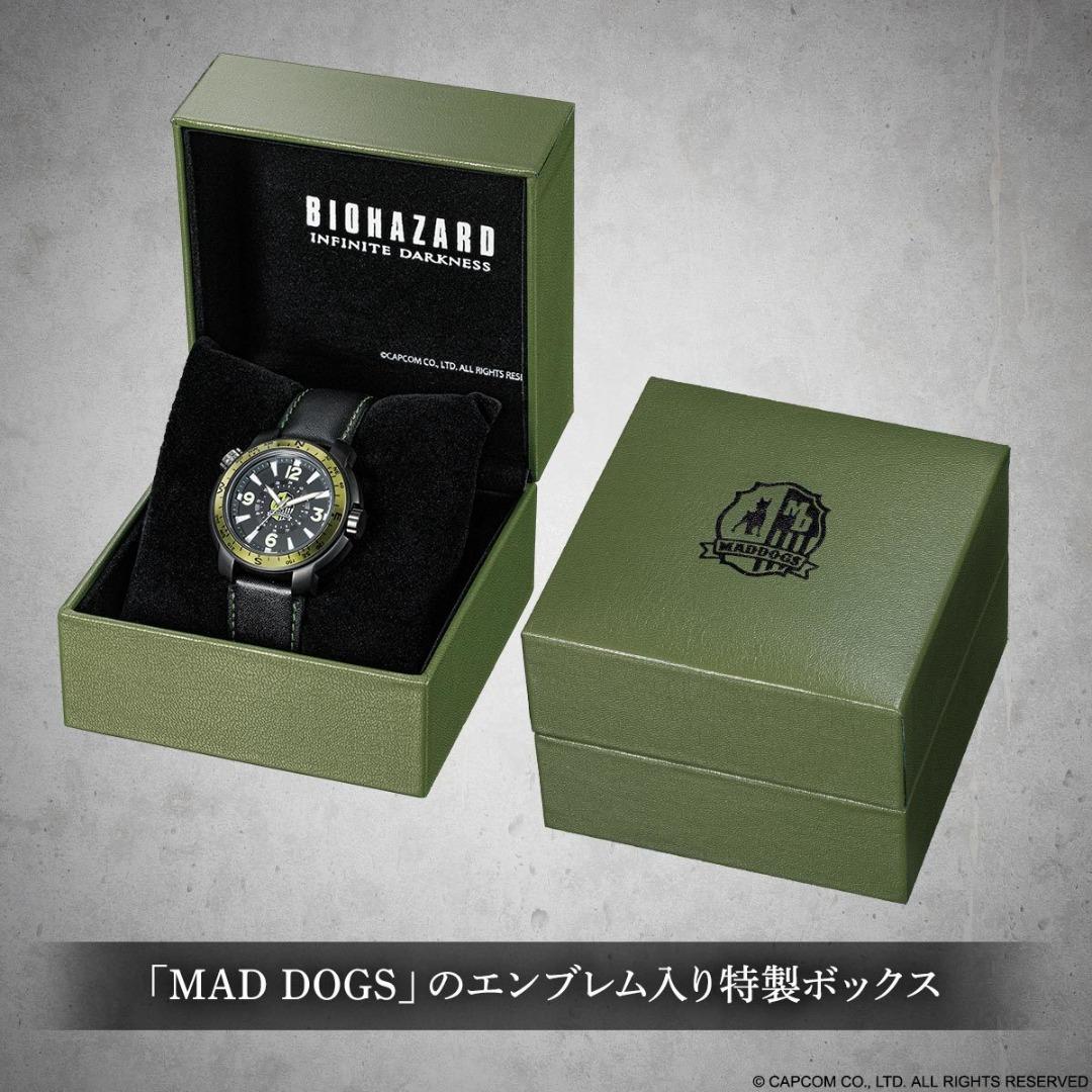 日本 代購 生化危機 無限黑暗 BIOHAZARD Infinite Darkness MAD DOGS 美軍特殊部隊 限量 2500隻 手錶 ...